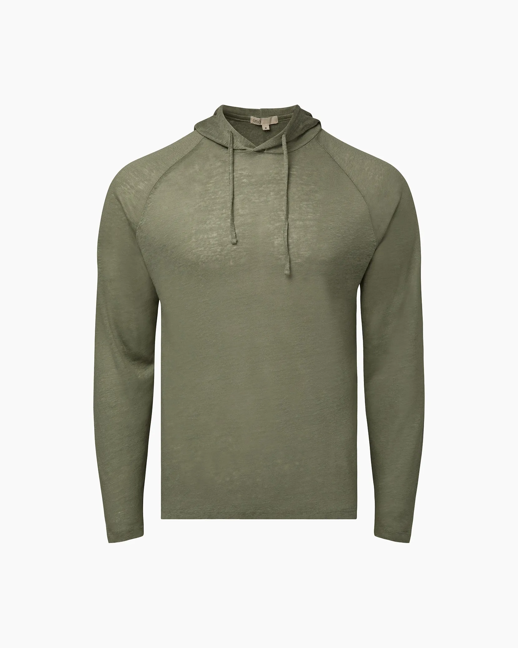 Aaron Linen Hoodie | Sage