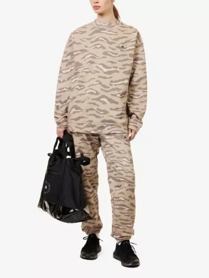 adidas  |Crew Neck Zebra Patterns Camouflage Collaboration