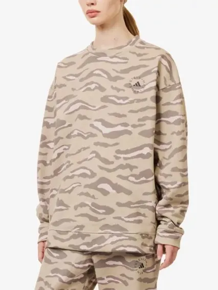 adidas  |Crew Neck Zebra Patterns Camouflage Collaboration