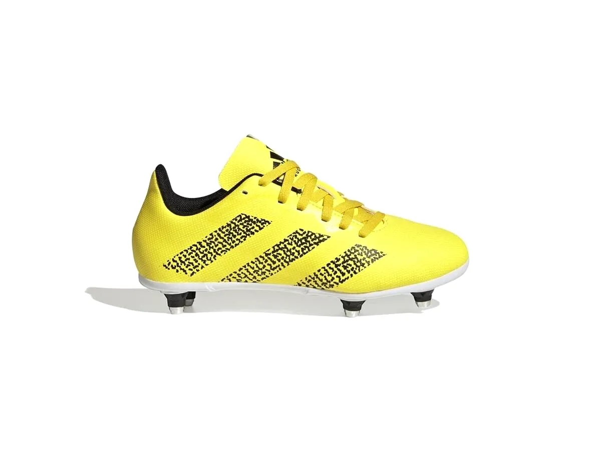 adidas Junior Rugby Boots Soft Ground Kids Childrens Yellow