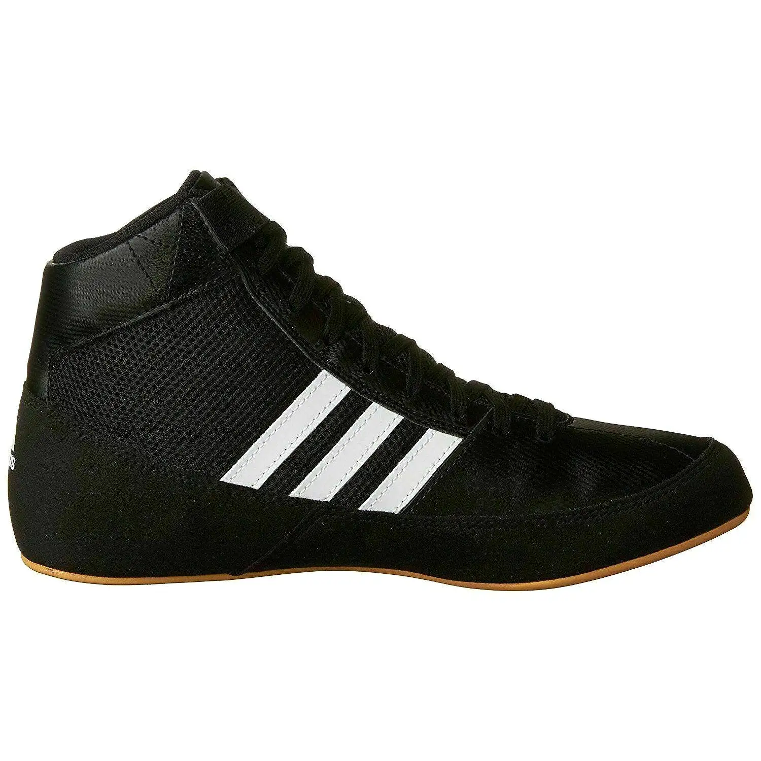 adidas Mens Havoc Wrestling Shoes Black Boxing Boots