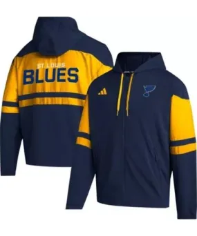 adidas Men's NHL St. Louis Blues Full-Zip Hoodie