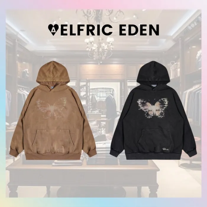 Aelfric Eden  |Unisex Street Style Long Sleeves Cotton Oversized Hoodies