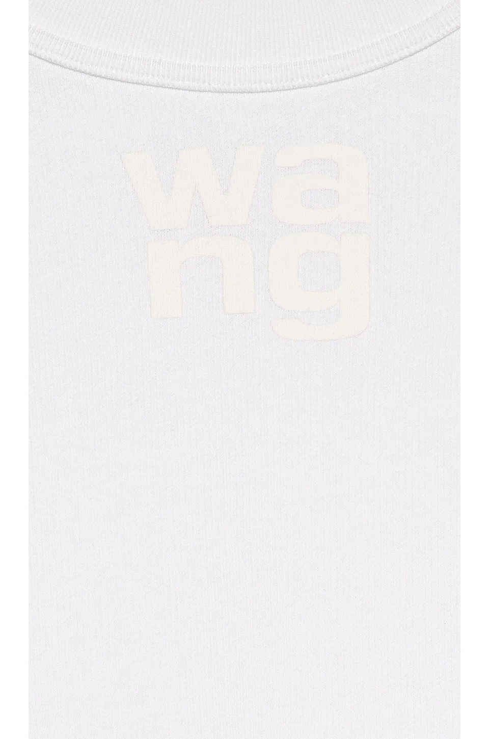 Alexander Wang  |U-Neck Long Sleeves Plain Cotton Logo Hoodies & Sweatshirts