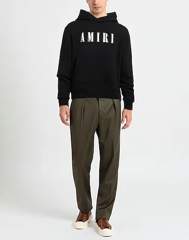 AMIRI  |Street Style Long Sleeves Cotton Logo Hoodies