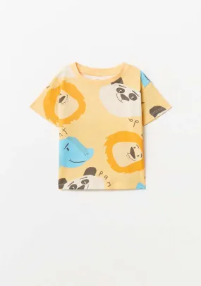 Animal T-Shirt - Orange