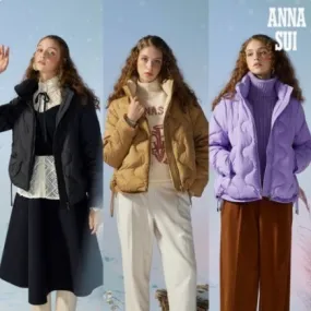 ANNA SUI  |Unisex Street Style Plain Hoodies & Sweatshirts