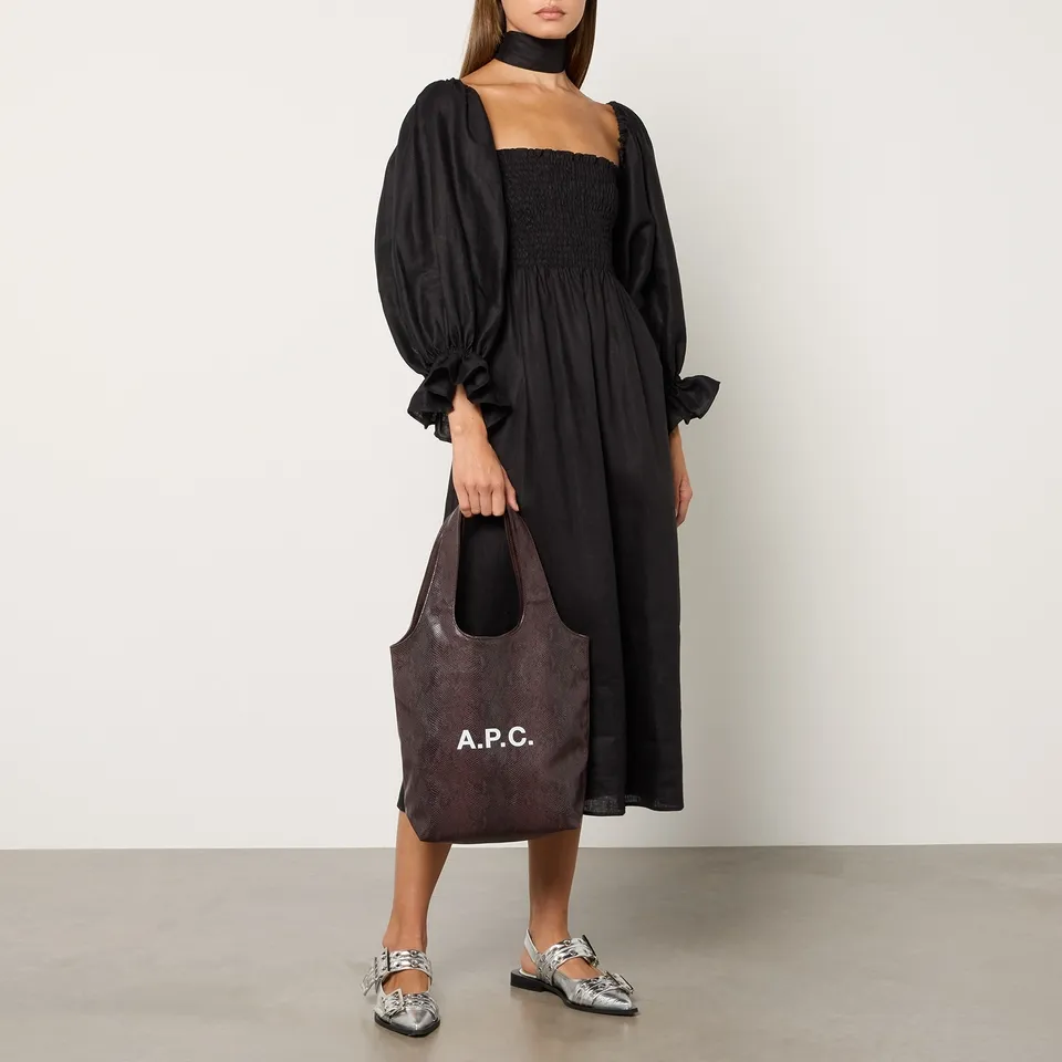 A.P.C. Ninon Recycled Faux Leather Small Tote Bag | Coggles