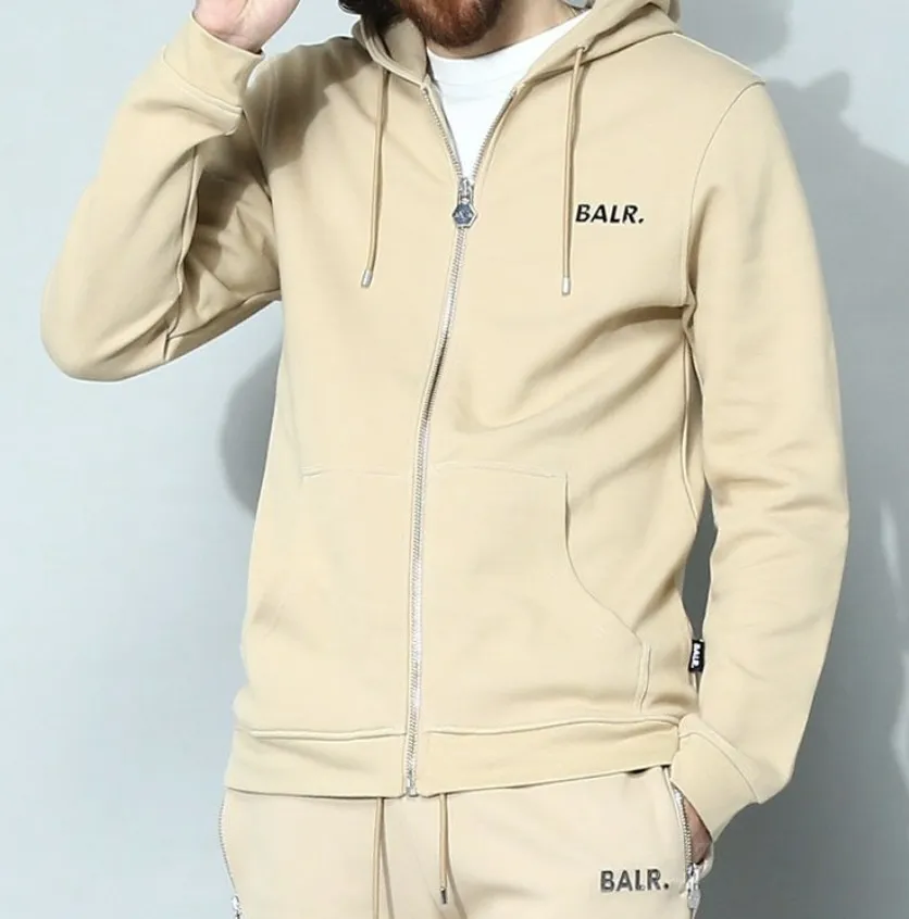 BALR  |Unisex Street Style Plain Cotton Logo Hoodies