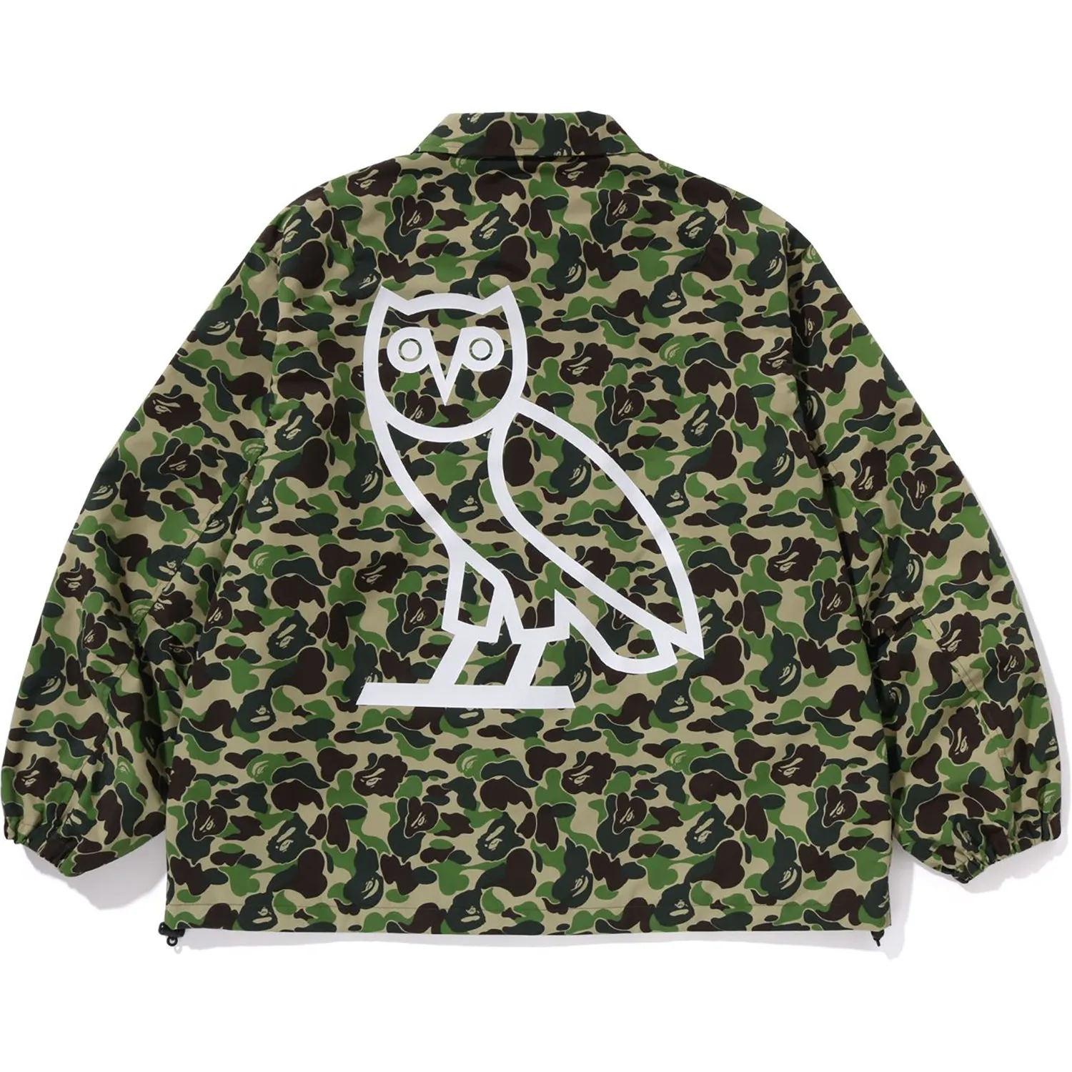 BAPE X OVO ABC CAMO COACH JACKET MENS