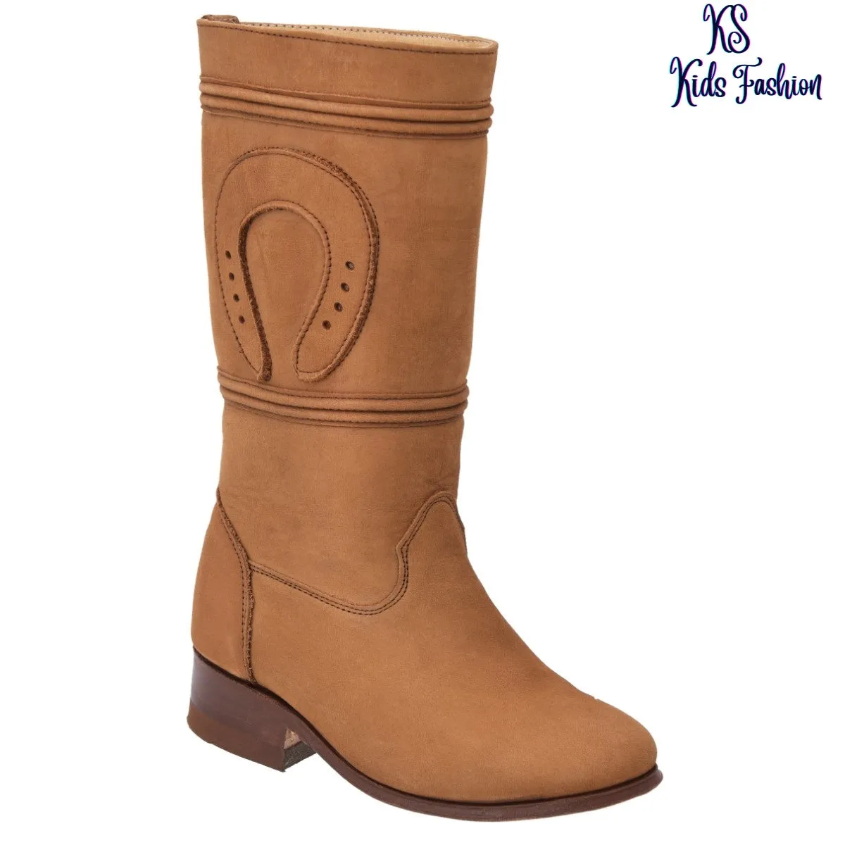 Botas vaqueras de escaramuza para ninas KS-TM-WD0430-361 - Girls Western Boots