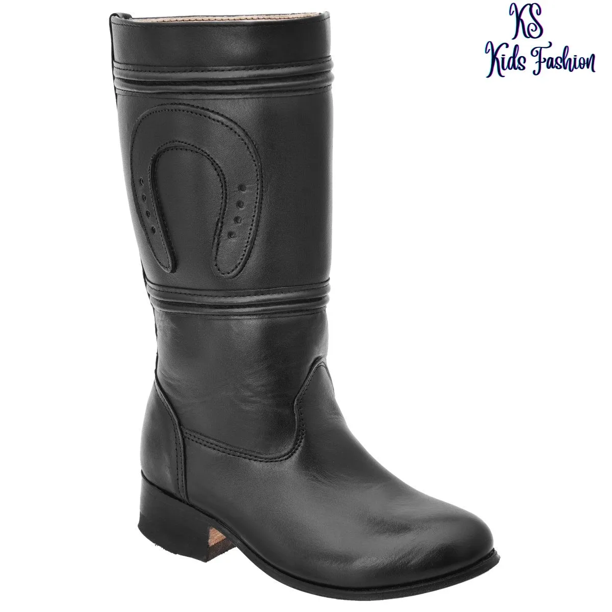 Botas vaqueras de escaramuza para ninas KS-TM-WD0432-365 - Girls Western Boots