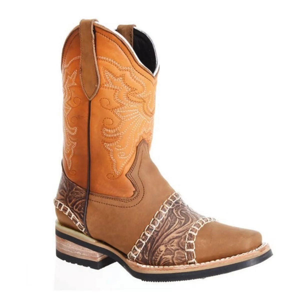 Botas vaqueras para ninos KS-WD0376-376 - Kids Western Boots