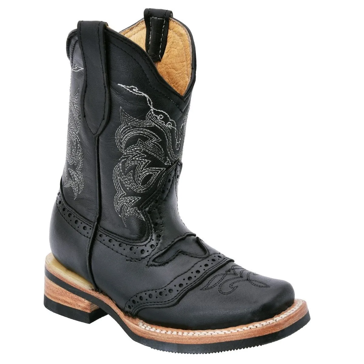 Botas vaqueras para ninos KS-WD0398 - Kids Western Boots