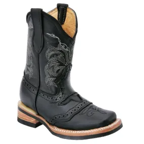 Botas vaqueras para ninos KS-WD0398 - Kids Western Boots