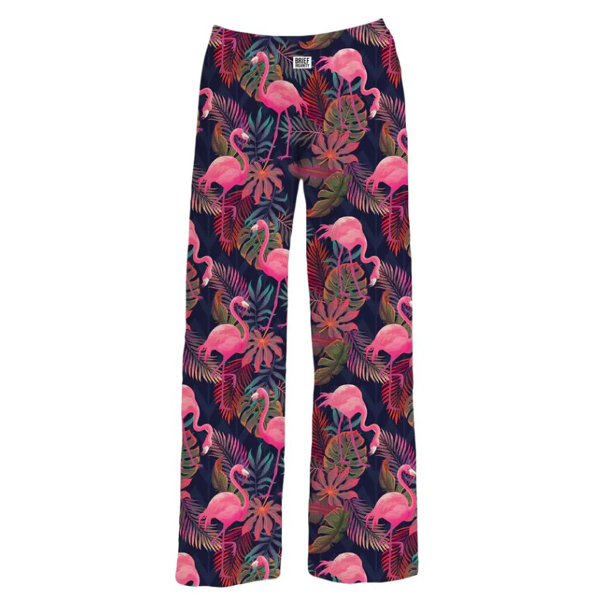 Brief Insanity Unisex Flamingo PJ Pants