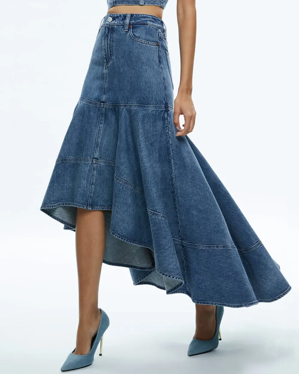 Brooklyn Blue Donella High Low Skirt