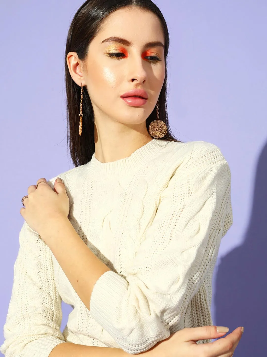 Cable Knitted Sweater