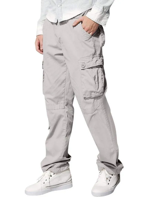 Casual Straight Loose Men Cargo Pants