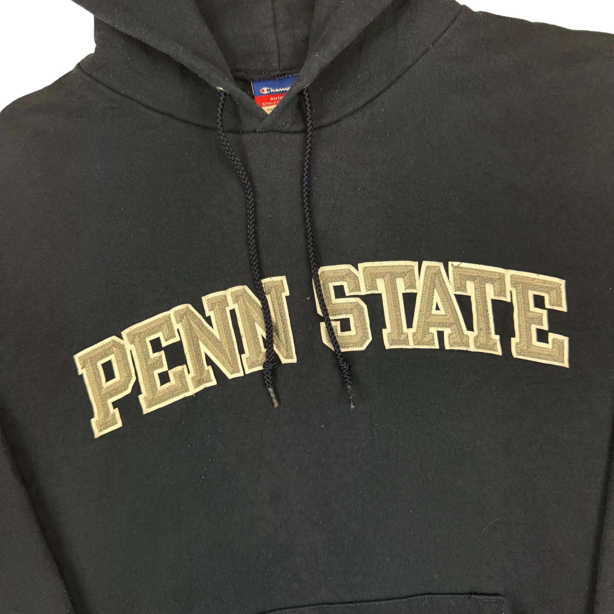 Champion Penn State Spell Out Pullover Hoodie Navy