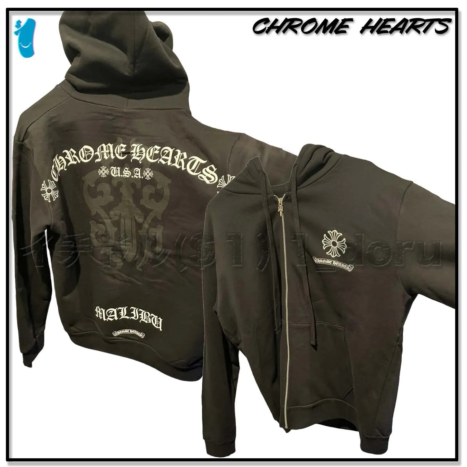 CHROME HEARTS  |Unisex Street Style Hoodies