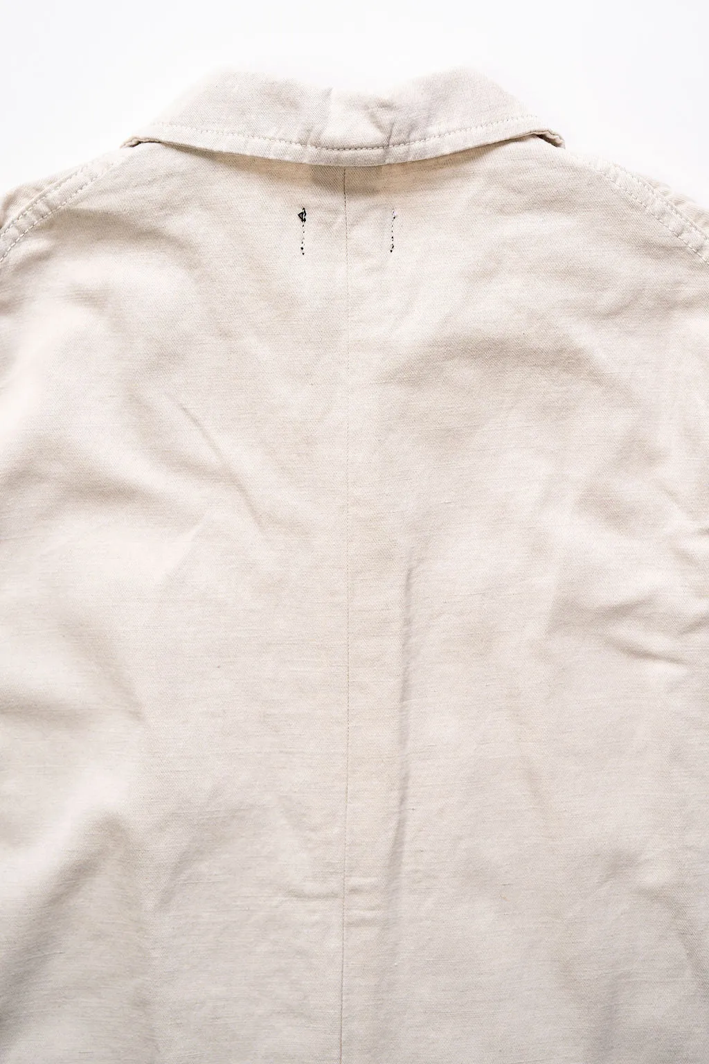 C.O.F. Studio Painter Jacket - Light Cotton Linen Ecru