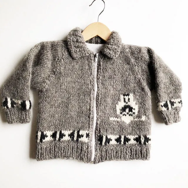 Cowichan Hand Knit sweater size 2-3