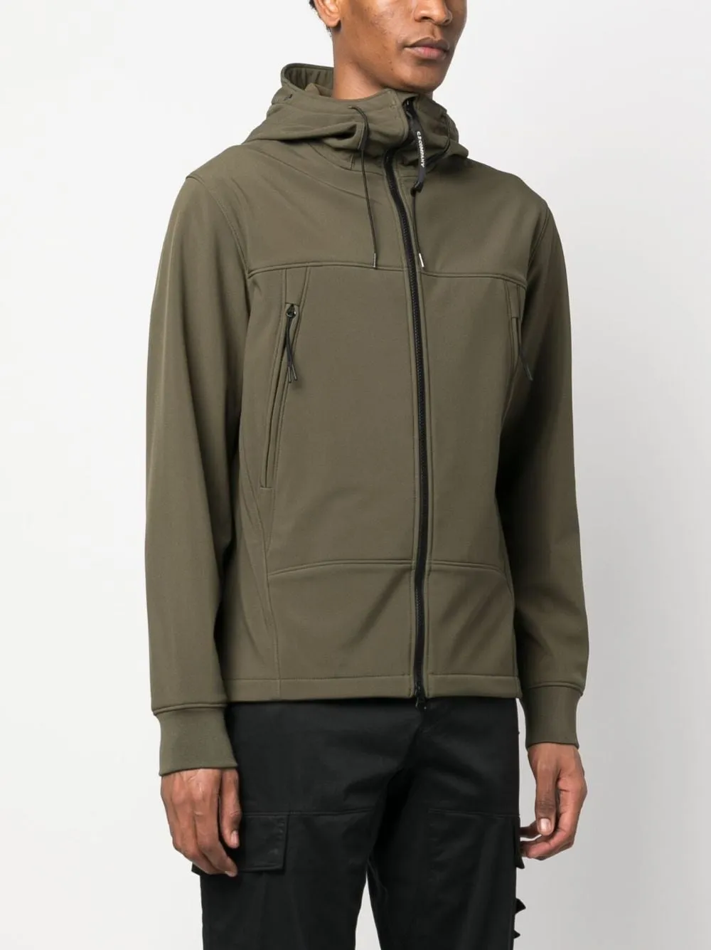 CP Company Shell-R Goggle Jacket Ivy Green