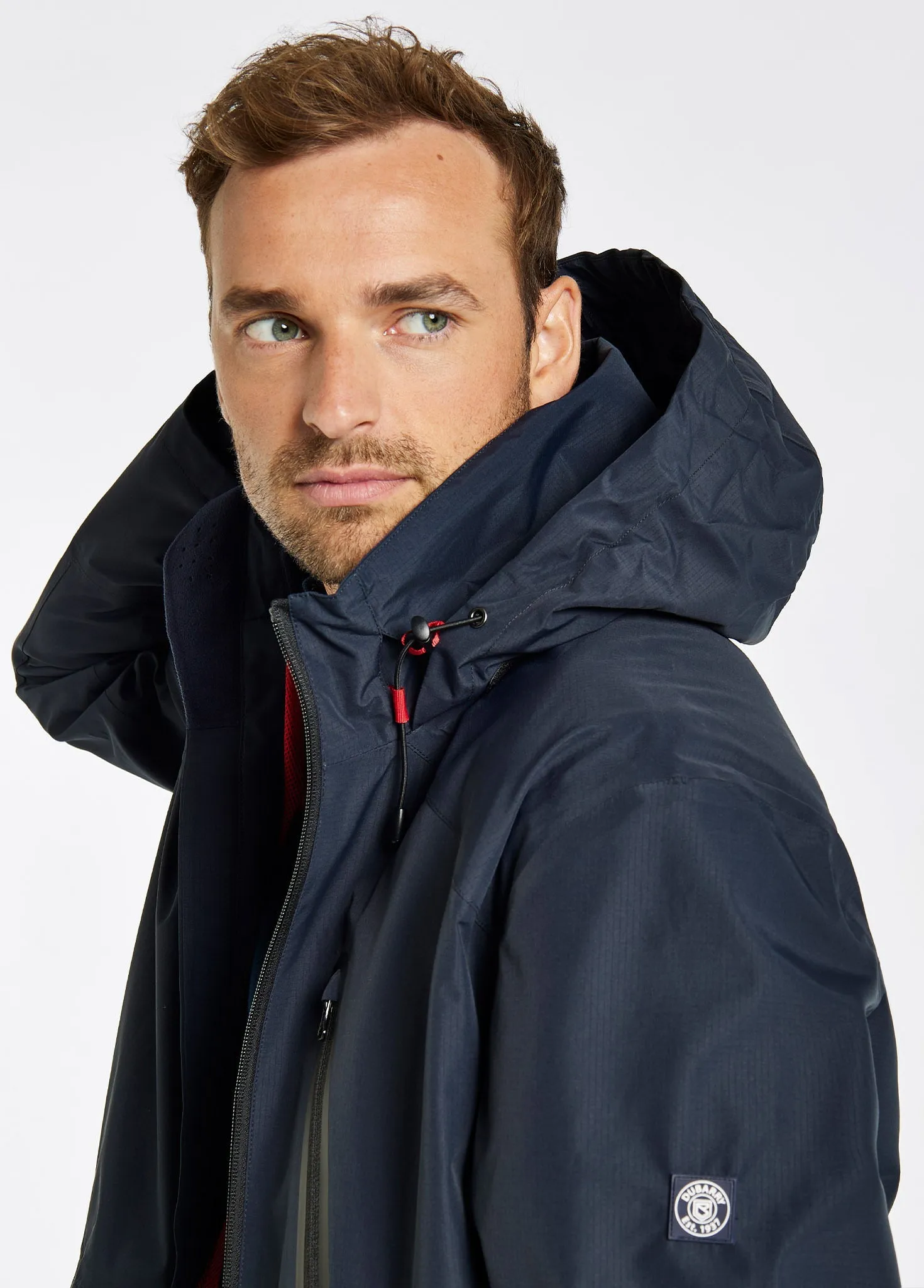 Crossbarry waterproof jacket - Navy