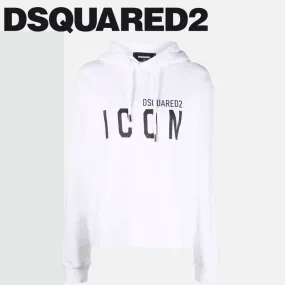 D SQUARED2  |Street Style Long Sleeves Plain Cotton Logo