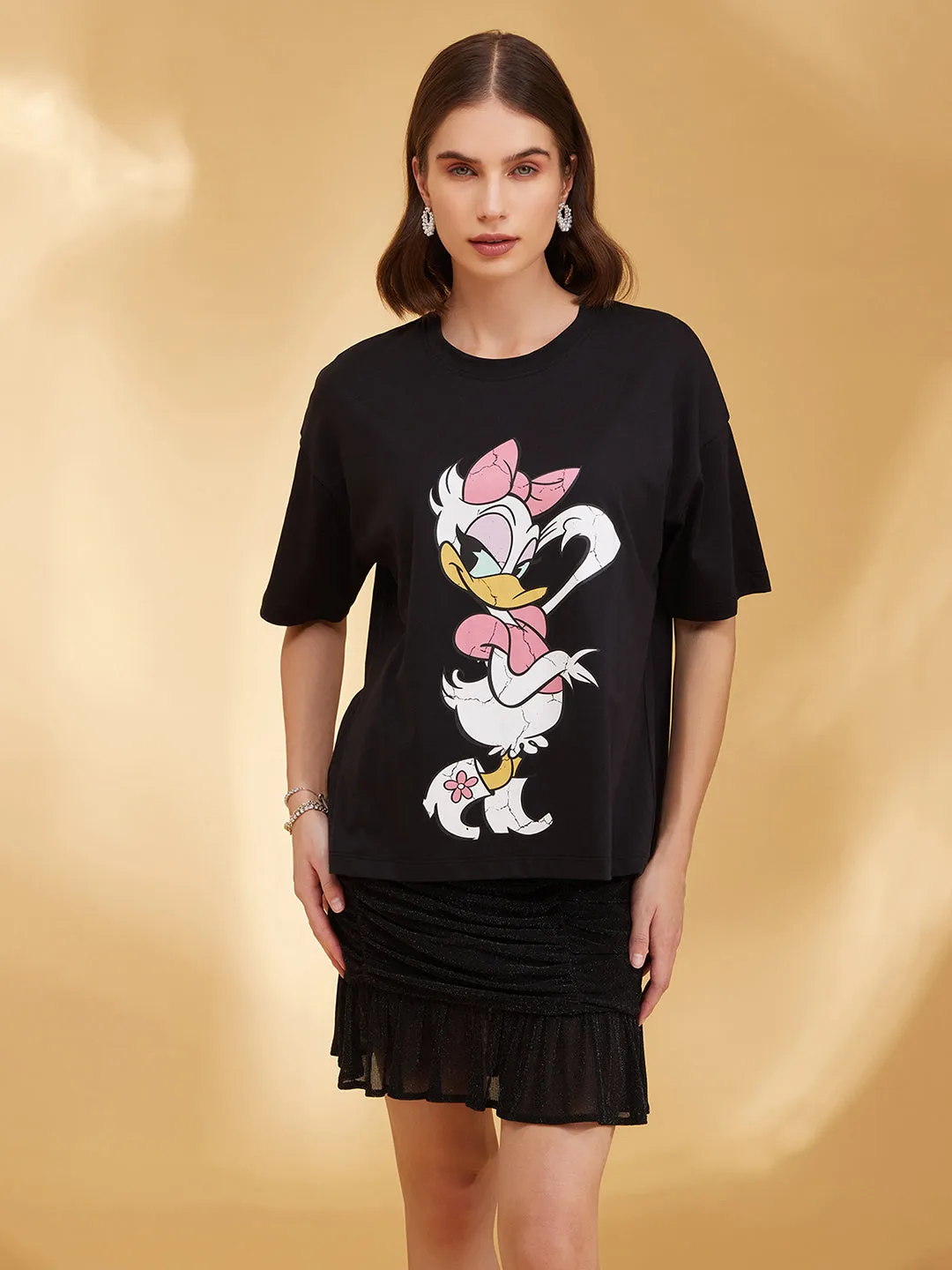 Daisy Duck  Disney Printed Graphic T-Shirt