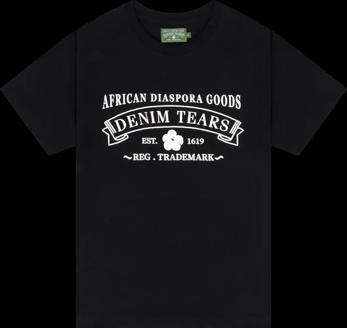 Denim Tears  |Street Style Logo T-Shirts