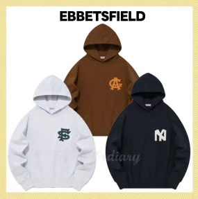 EBBETS FIELD FLANNELS  |Unisex Street Style Long Sleeves Logo Hoodies