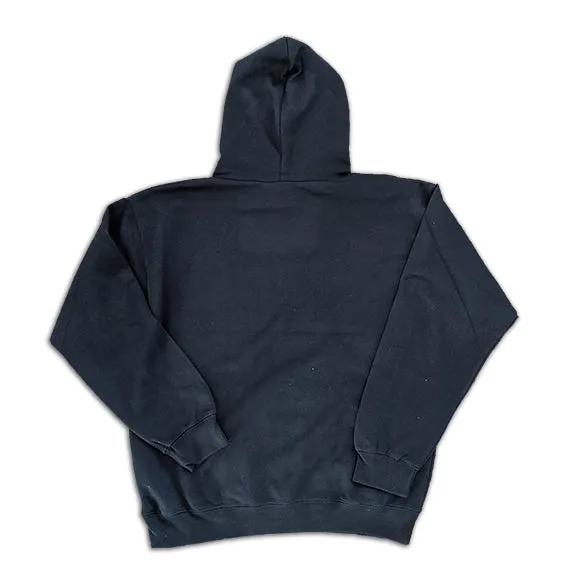 Essential Embroidered Hoodie in Navy