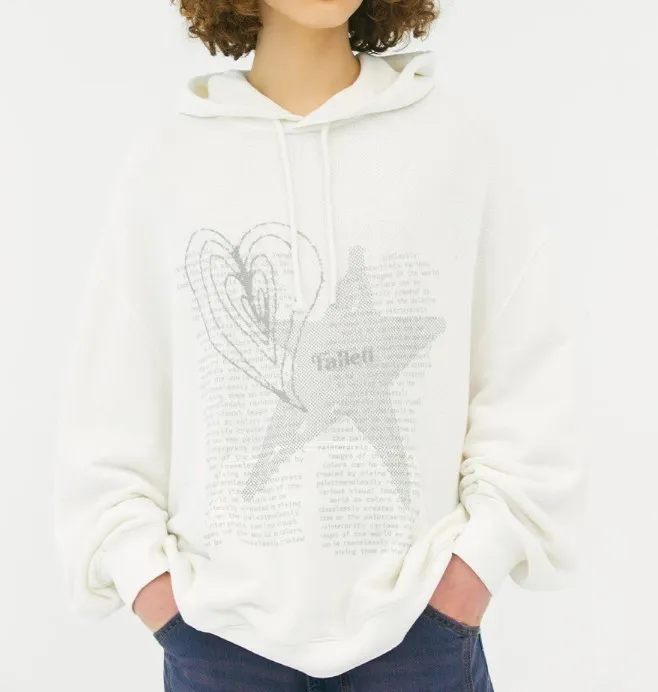 Fallett  |Unisex Street Style Long Sleeves Cotton Logo Hoodies