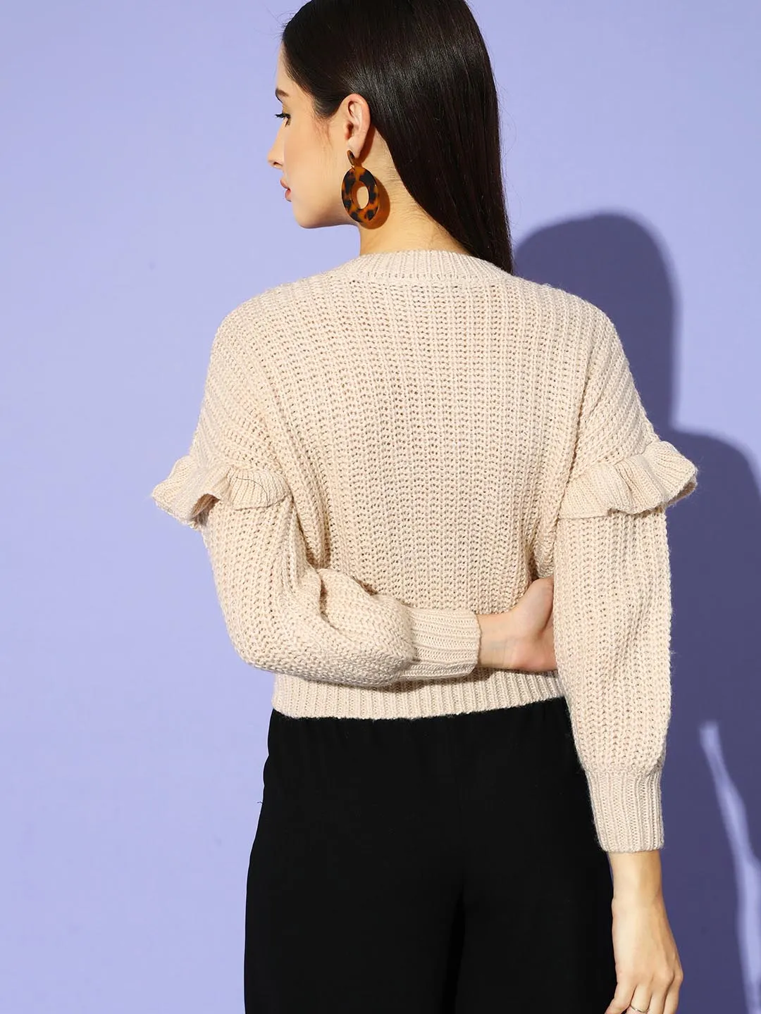 Fancy Sleeve Sweater