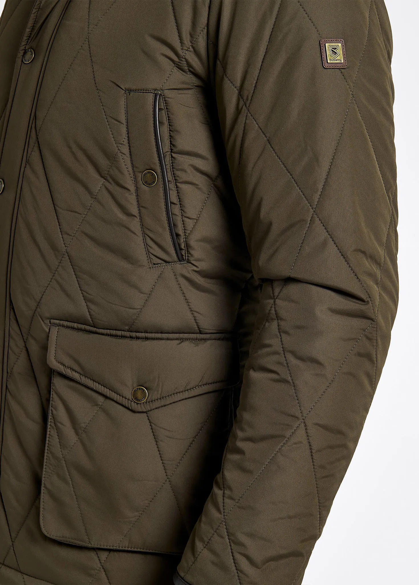 Farmley Men’s Quilted Jacket - Olive