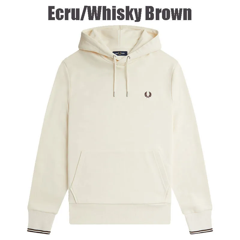 FRED PERRY  |Unisex Street Style Plain Cotton Logo Hoodies