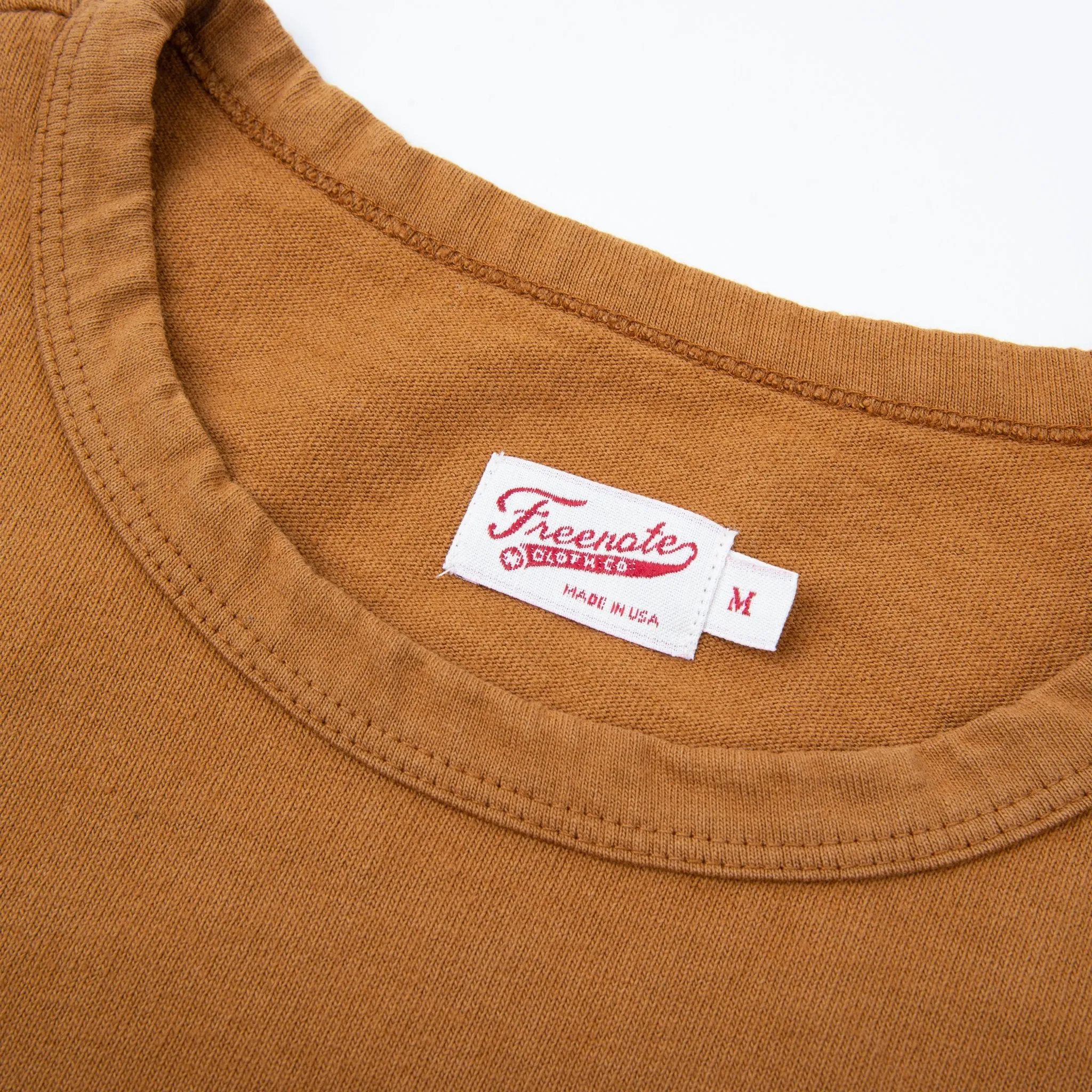 Freenote Cloth 13oz Pocket T-Shirt - Tobacco