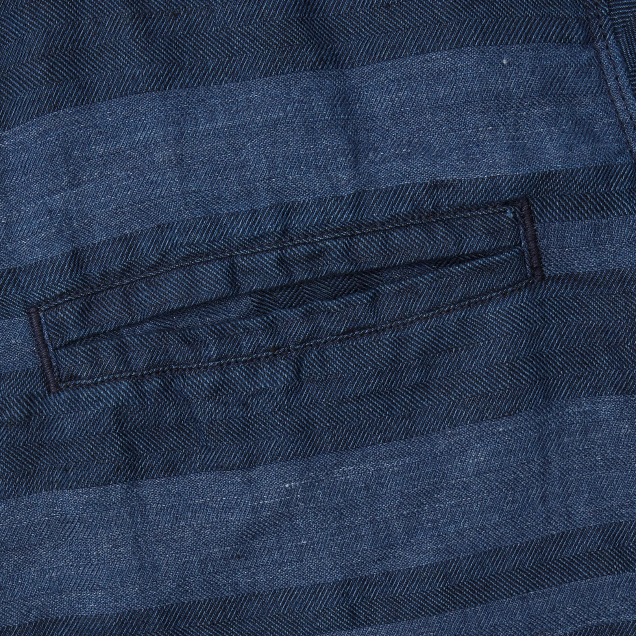 Freenote Cloth Cayucos - Indigo Stripe