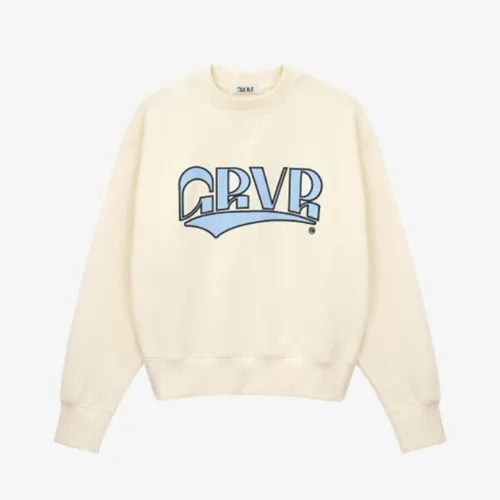 GROVE  |Street Style Collaboration Long Sleeves Logo