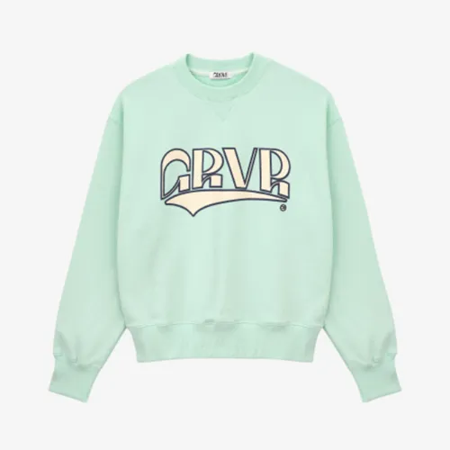 GROVE  |Street Style Collaboration Long Sleeves Logo