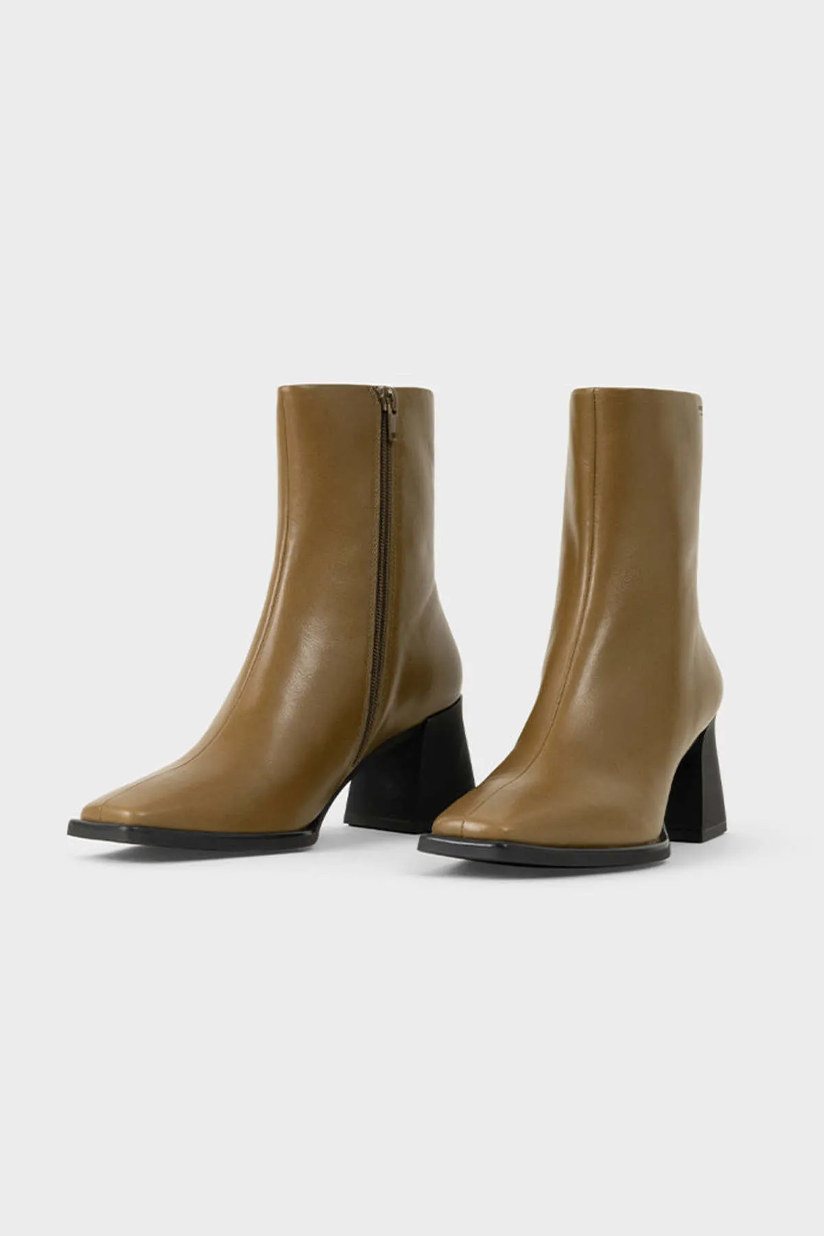 HEDDA BOOTS - SEPIA-OLIVE