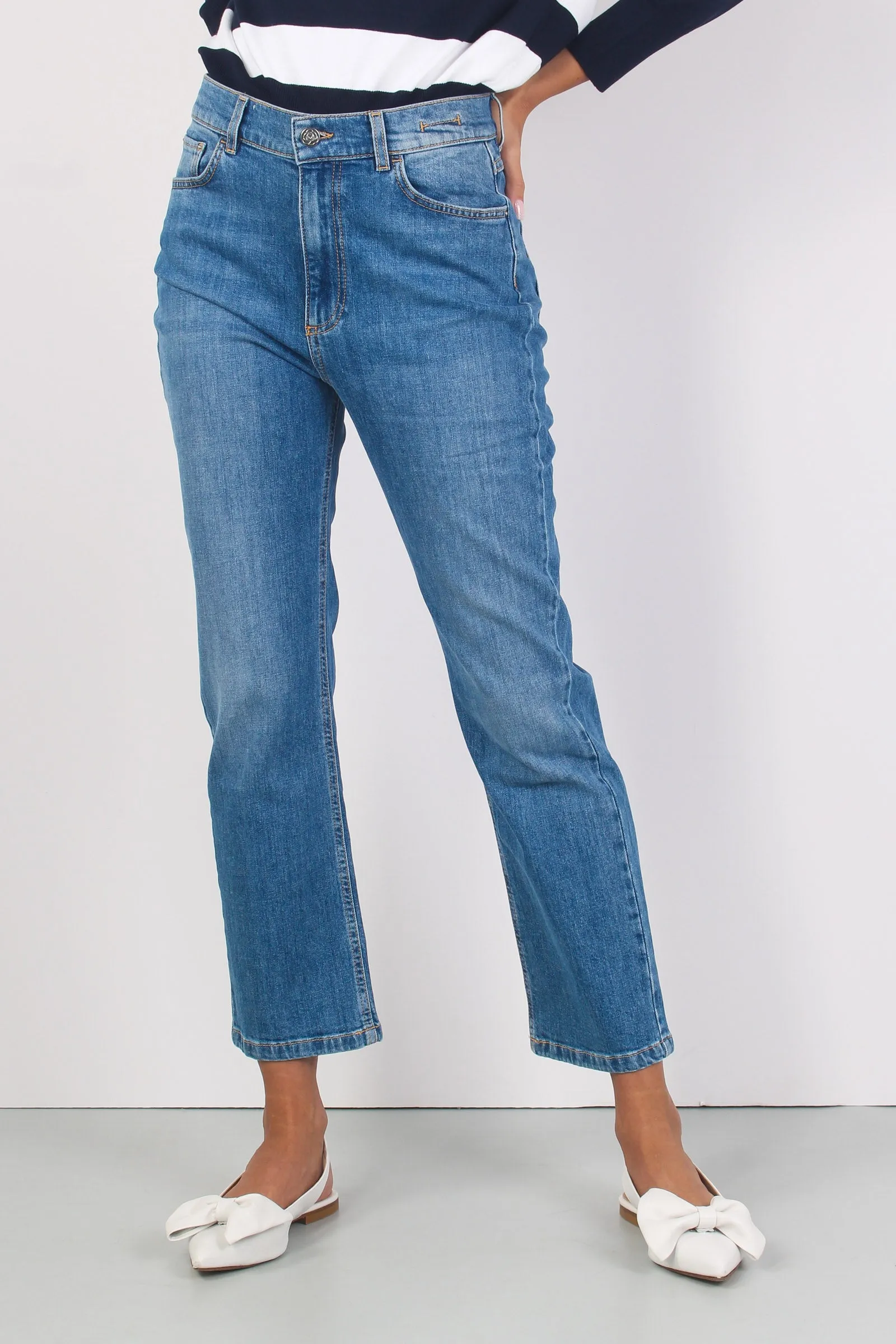 Hslim Denim Regular Stretch Blue Denim