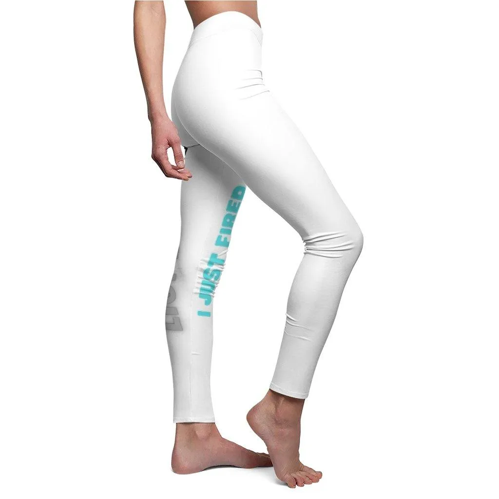 I Just Fired My Sugardaddy - Women's Cut & Sew Casual Leggings