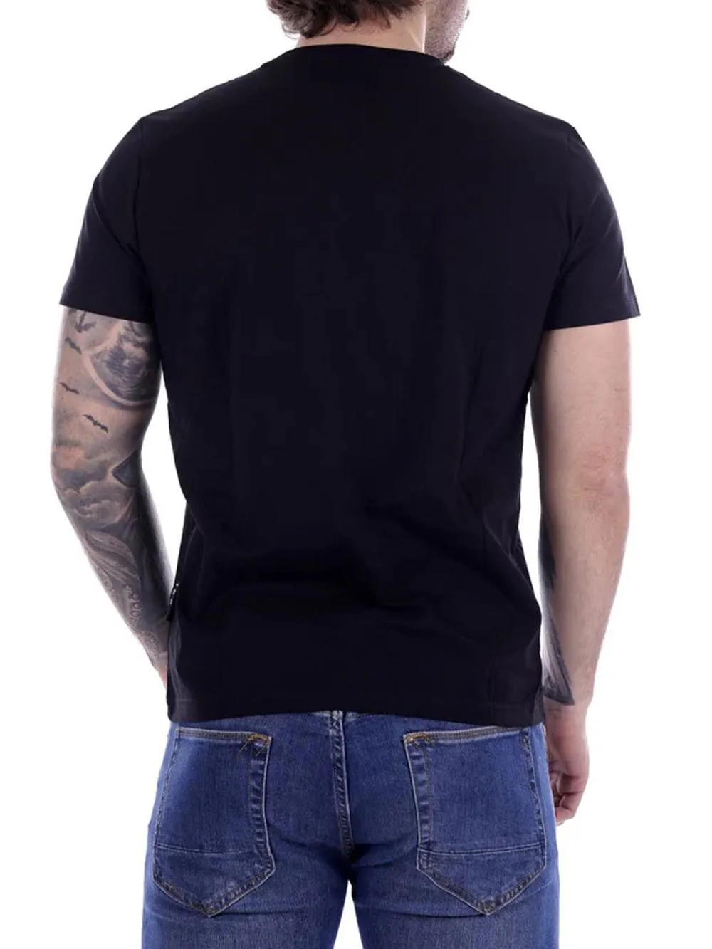 ICON T-shirt Uomo Iu8005t Nero