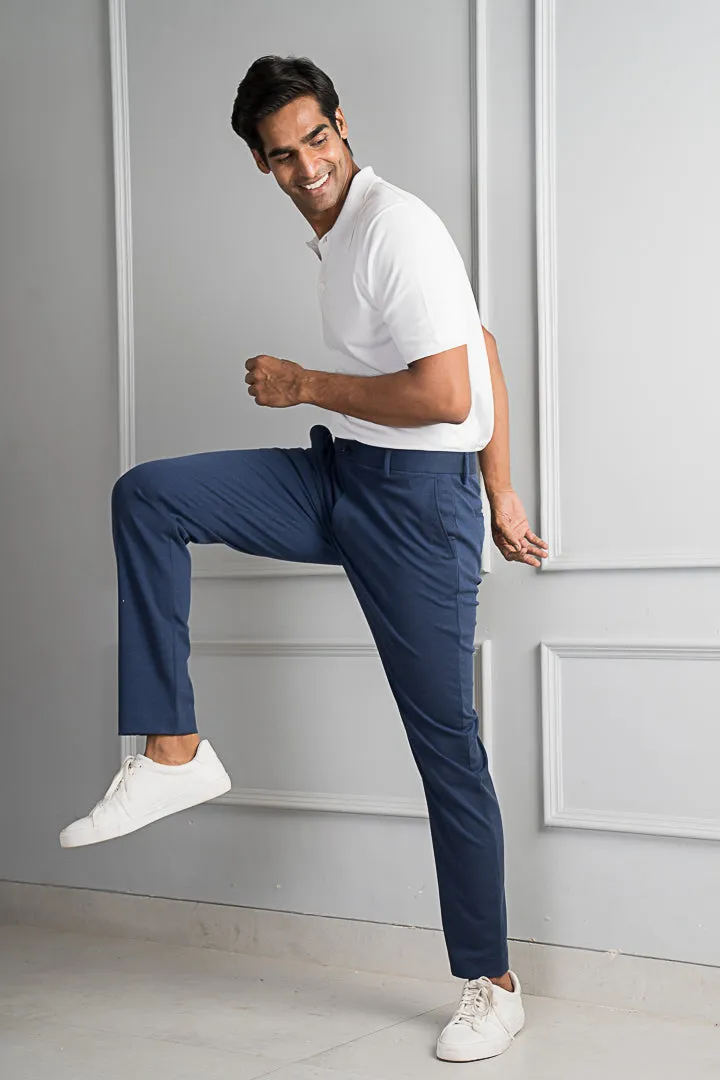 Insignia Blue Power-Stretch Pants