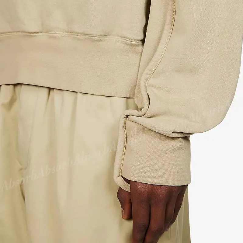 JACQUEMUS  |Street Style Long Sleeves Plain Cotton Logo Hoodies