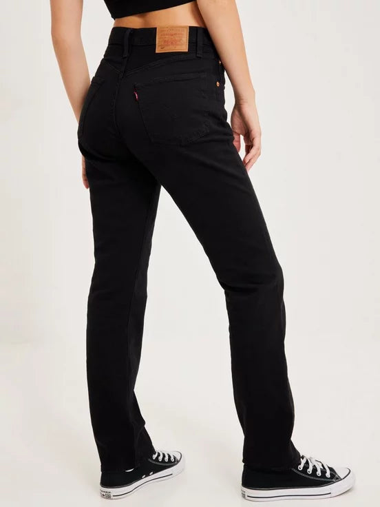 JEANS LEVI’S 501 FEMME ORIGINAL CROPPED - BLACK SPROUT