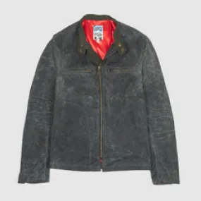 Johnson Motors Heavy Canvas Waxed Cafe Racer Jacket